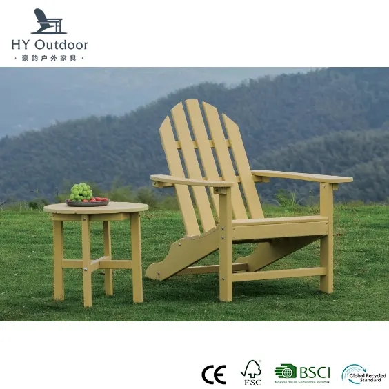 Adirondack -stol: Et klassisk design til udendørs fritid.