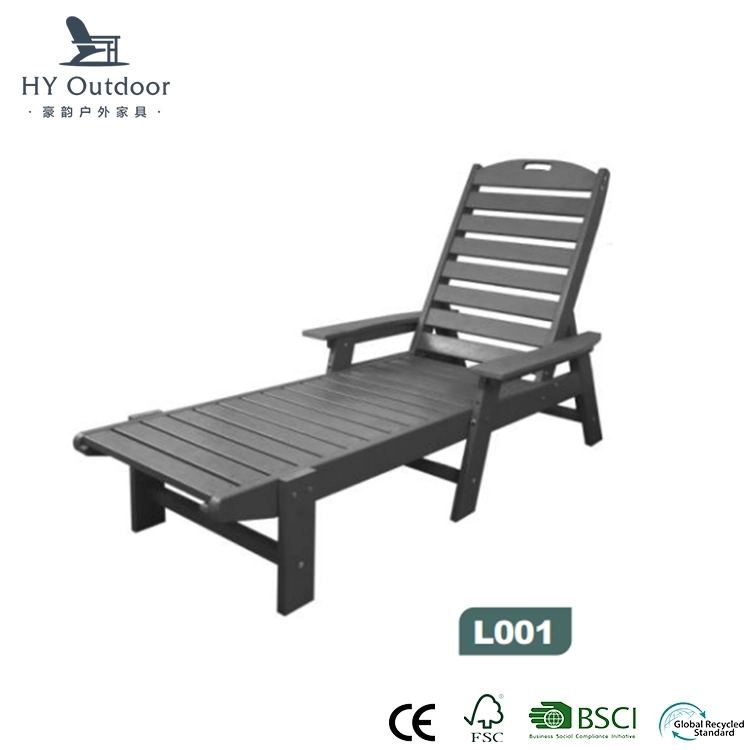 Hvorfor er nautisk chaise med arme lavet af HDPE -materiale?